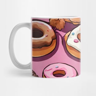 Bakery Delights: Sweet Temptations Cartoon Mug